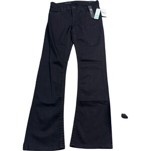 KUT From The Kloth Natalie High Rise Bootcut Black Jeans Short Inseam‎ Size 4S